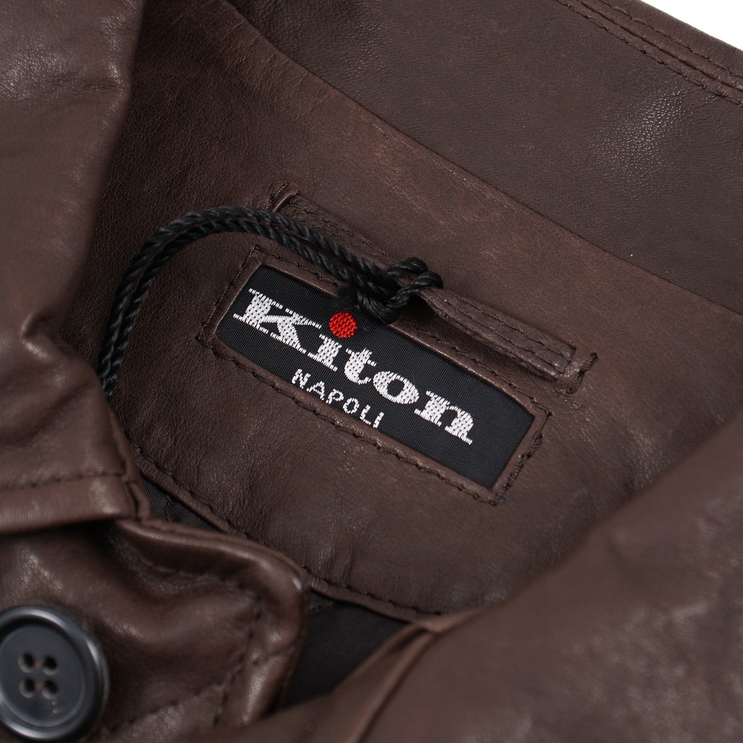 Kiton Quilted Lambskin Leather Jacket - Top Shelf Apparel