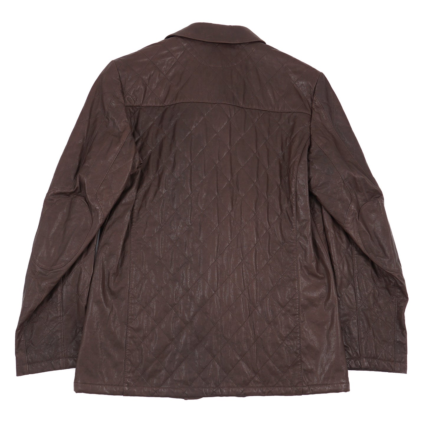 Kiton Quilted Lambskin Leather Jacket - Top Shelf Apparel