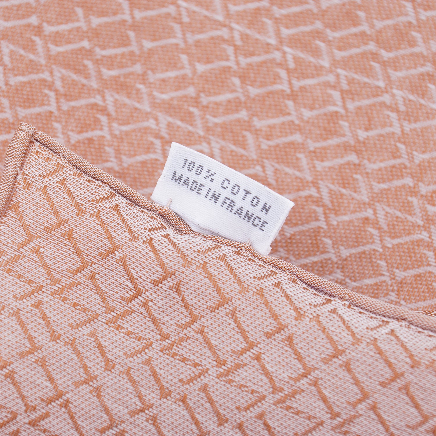 Zilli Monogram Cotton Pocket Square - Top Shelf Apparel