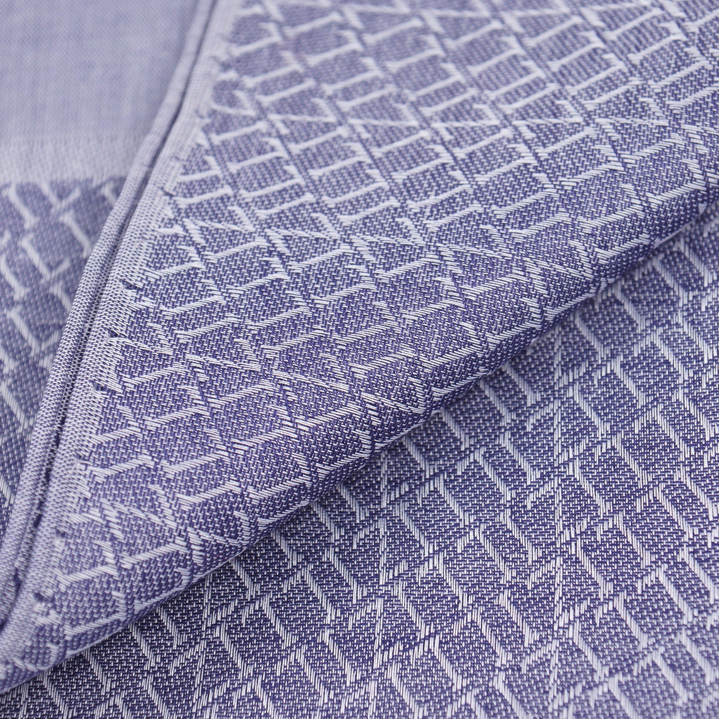 Zilli Monogram Cotton Pocket Square - Top Shelf Apparel