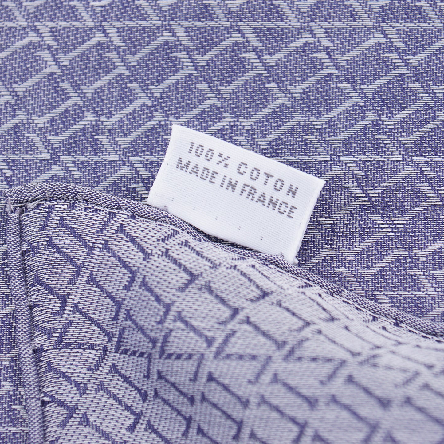 Zilli Monogram Cotton Pocket Square - Top Shelf Apparel