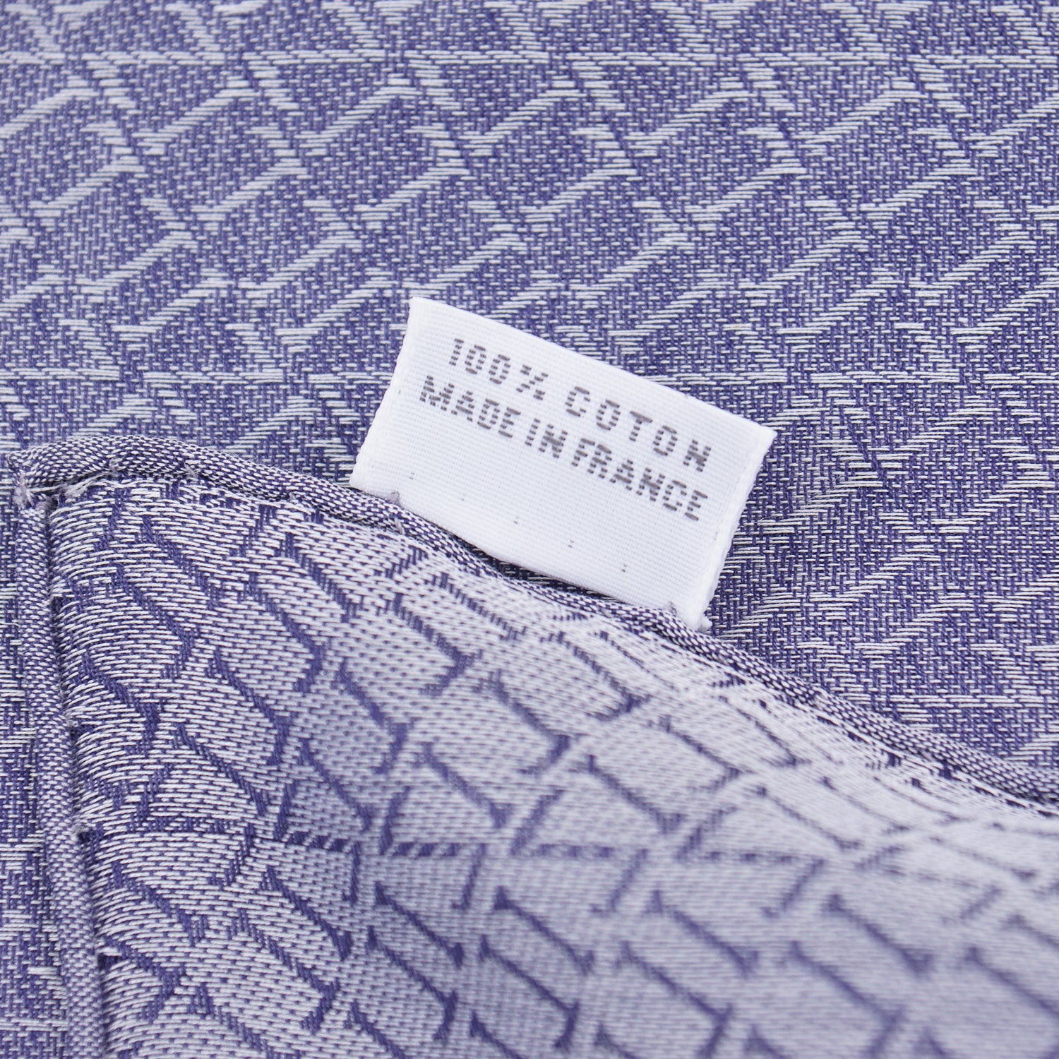 Zilli Monogram Cotton Pocket Square - Top Shelf Apparel