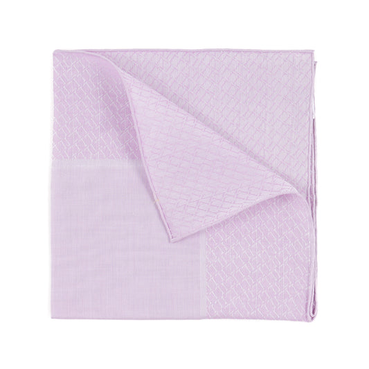 Zilli Monogram Cotton Pocket Square - Top Shelf Apparel