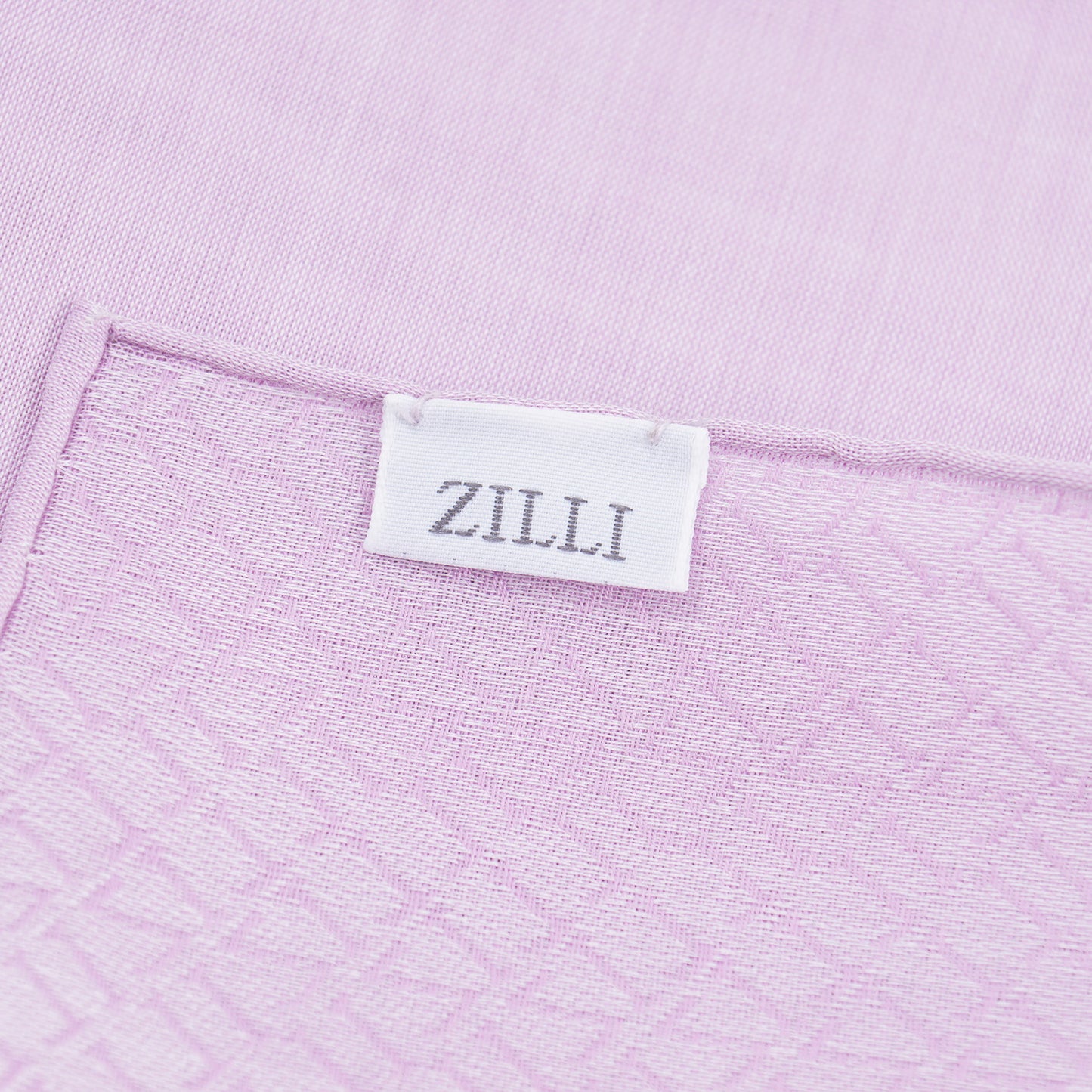 Zilli Monogram Cotton Pocket Square - Top Shelf Apparel