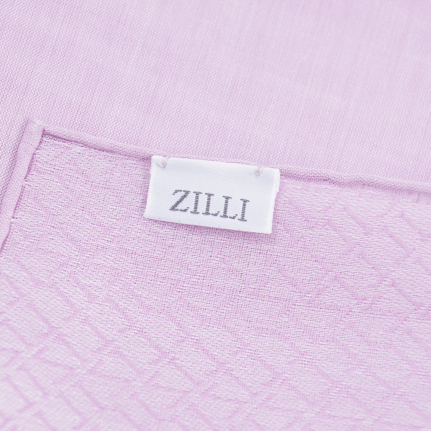 Zilli Monogram Cotton Pocket Square - Top Shelf Apparel