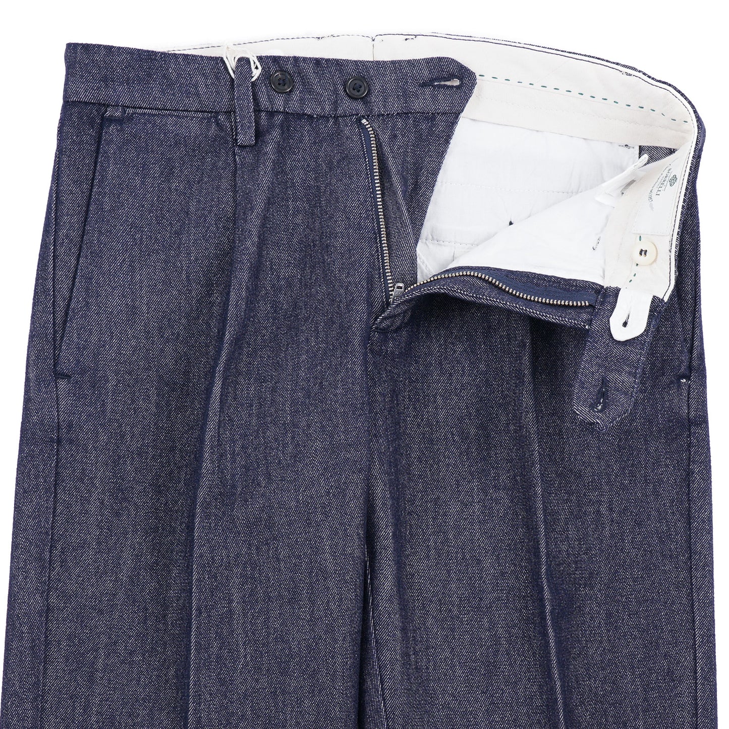 Luigi Borrelli Wool and Cotton Pants - Top Shelf Apparel