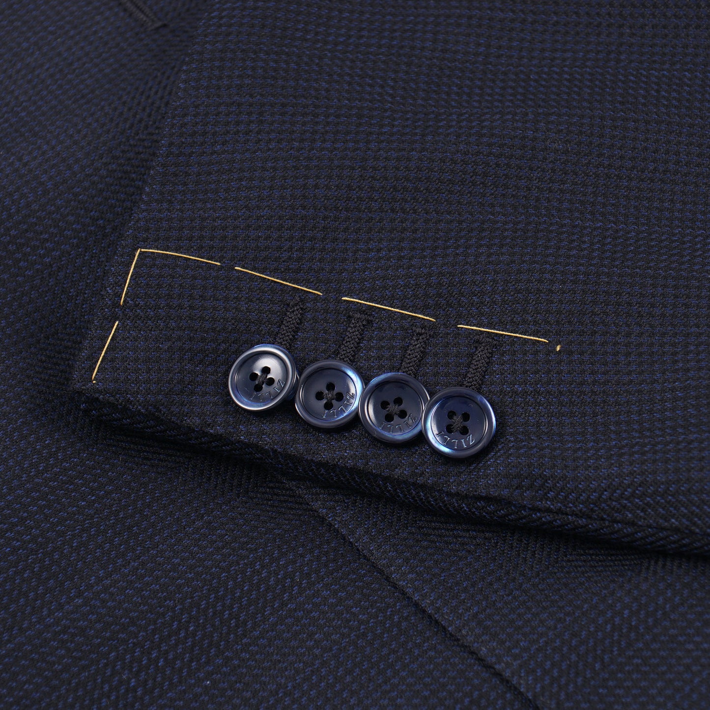 Zilli Herringbone Wool and Silk Suit - Top Shelf Apparel