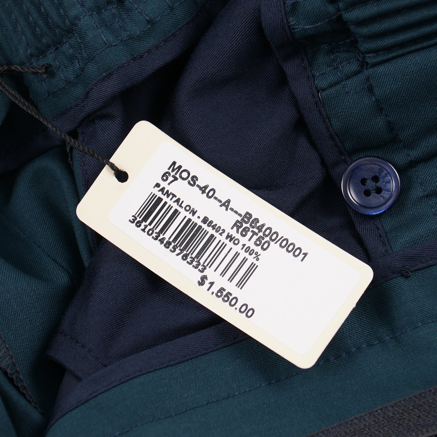 Zilli Wool Jogger Pants with Leather Details - Top Shelf Apparel