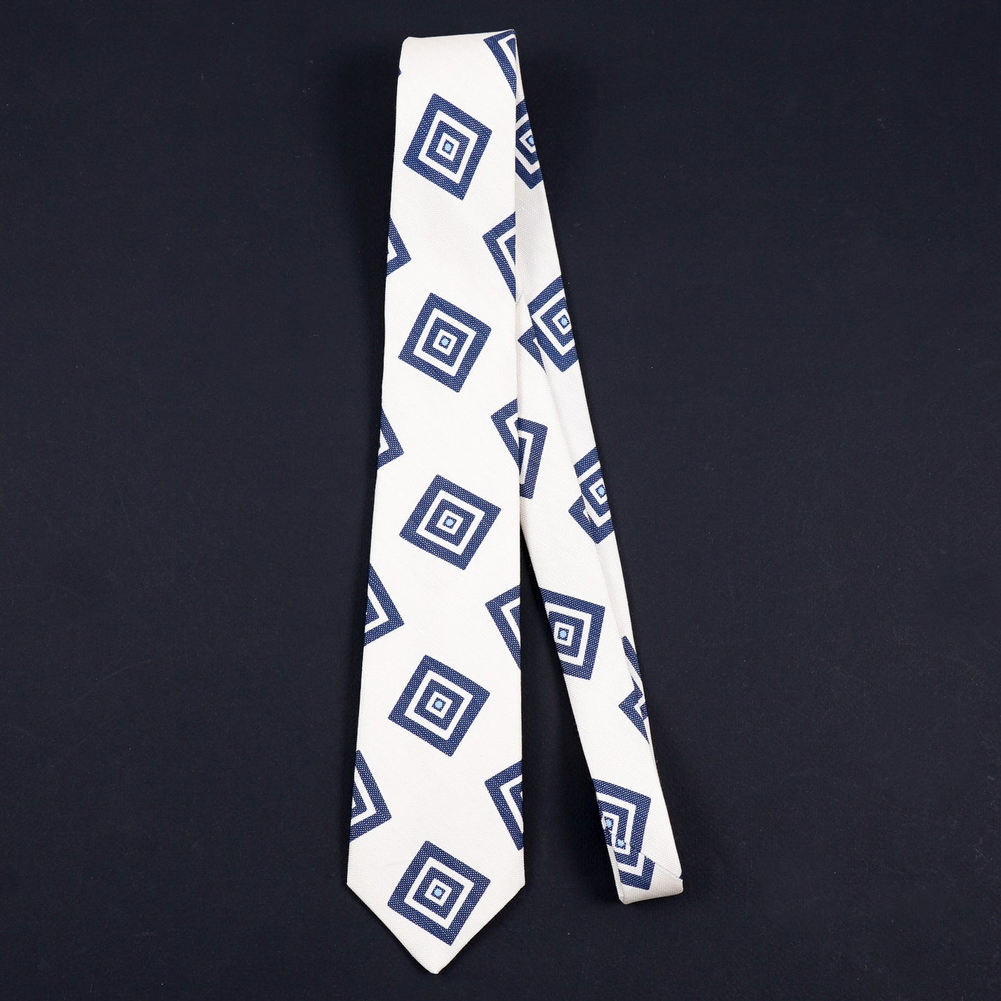 Luigi Borrelli Narrow Printed Silk Tie - Top Shelf Apparel