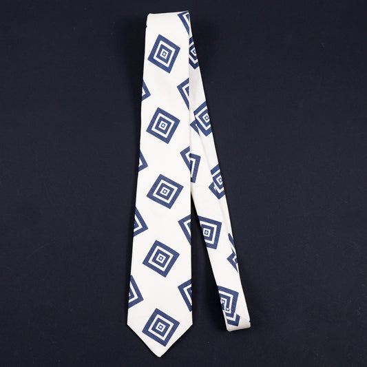 Luigi Borrelli Narrow Printed Silk Tie - Top Shelf Apparel