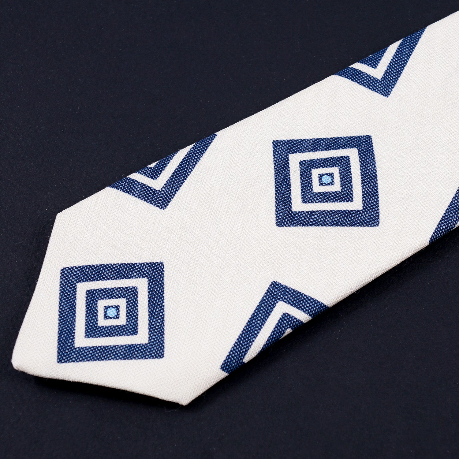 Luigi Borrelli Narrow Printed Silk Tie - Top Shelf Apparel
