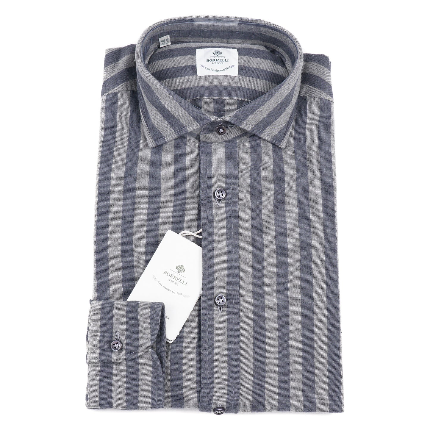 Luigi Borrelli Soft-Woven Cotton Shirt - Top Shelf Apparel