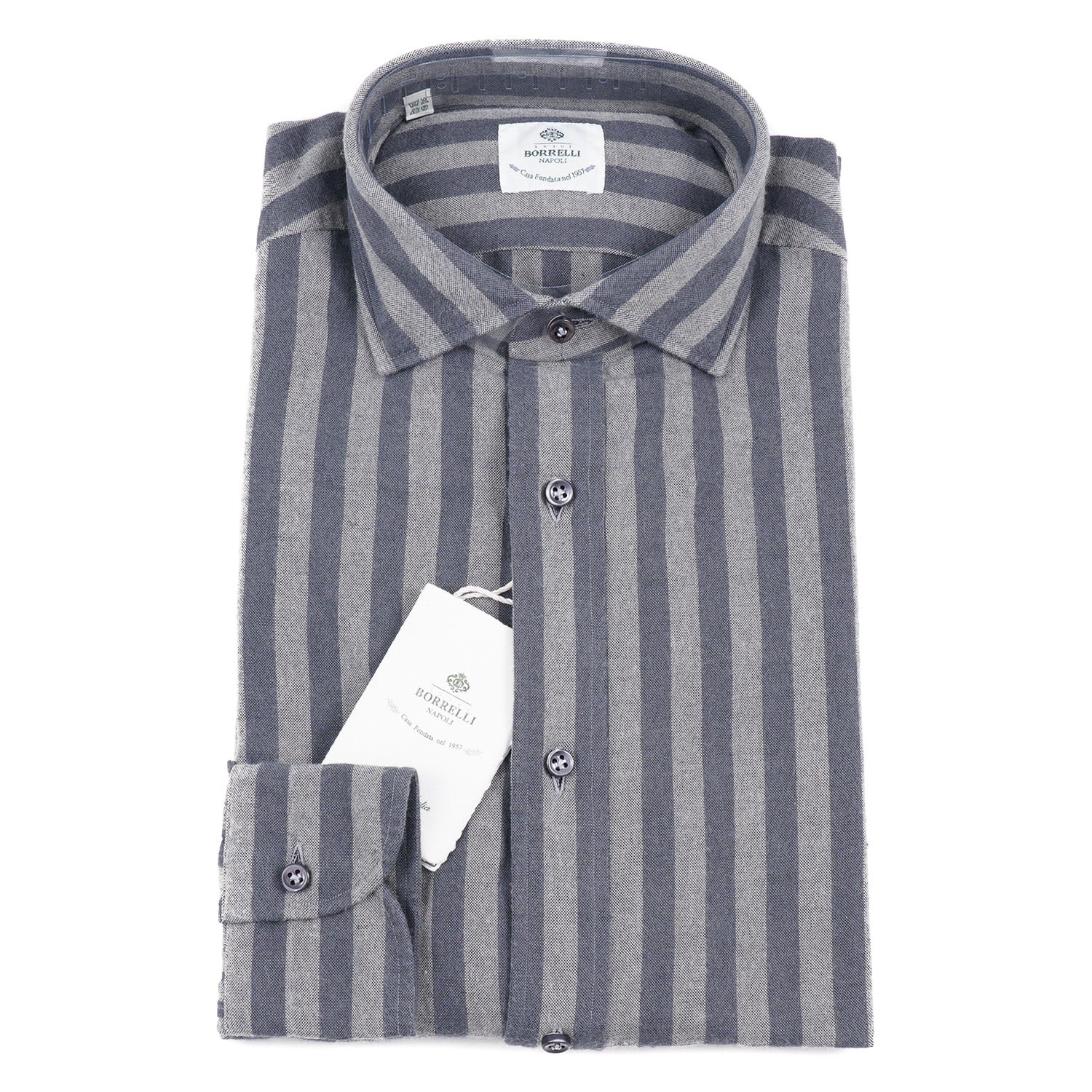Luigi Borrelli Soft-Woven Cotton Shirt - Top Shelf Apparel