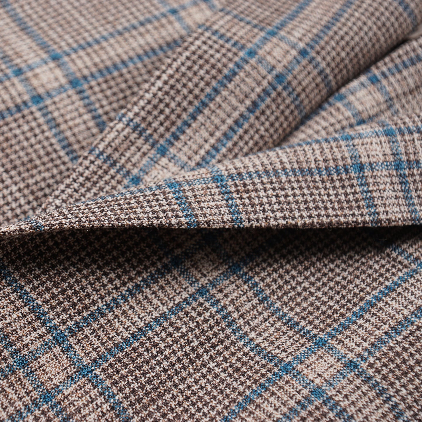 Belvest Slim-Fit Layered Check Wool-Silk Suit - Top Shelf Apparel