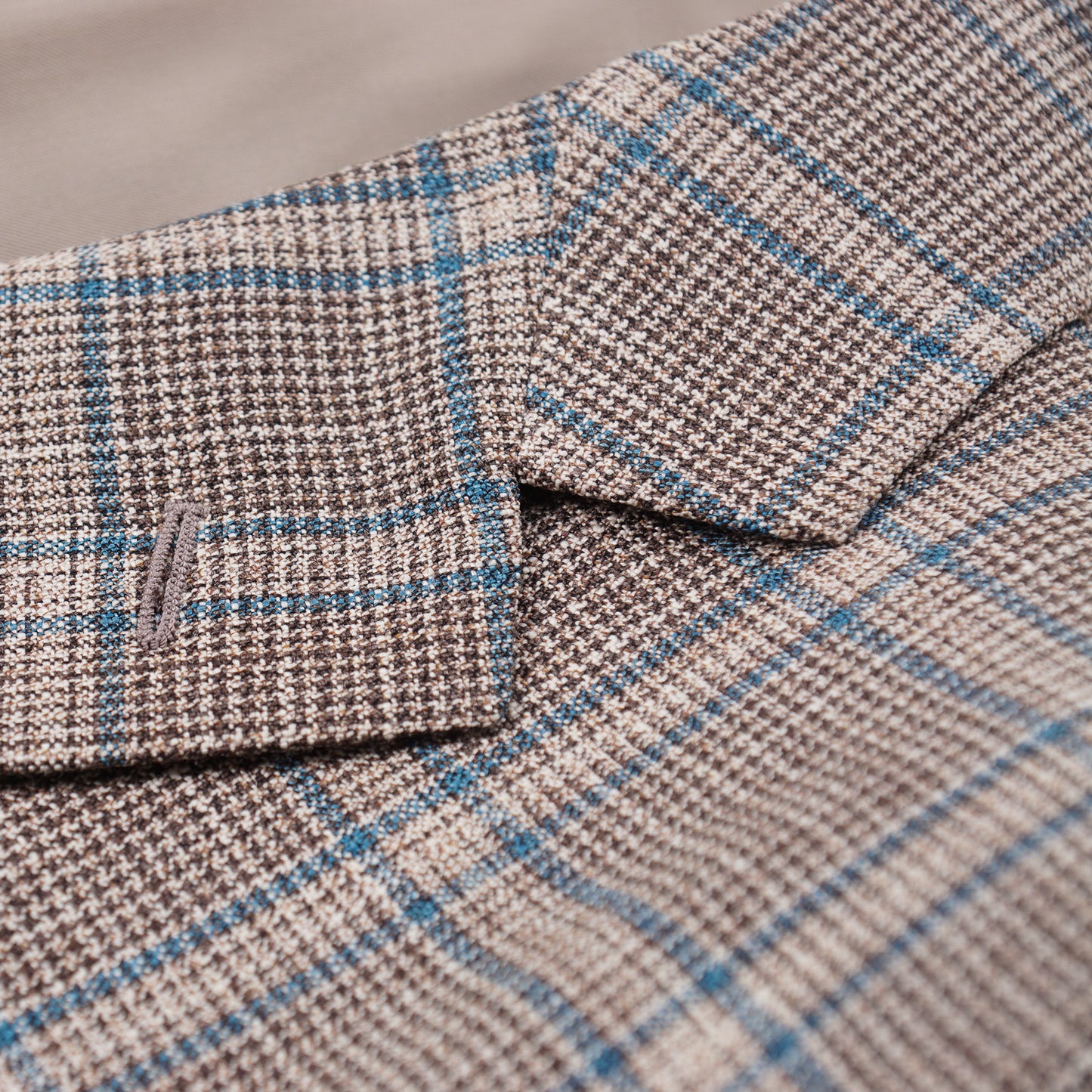 Belvest Slim-Fit Layered Check Wool-Silk Suit - Top Shelf Apparel