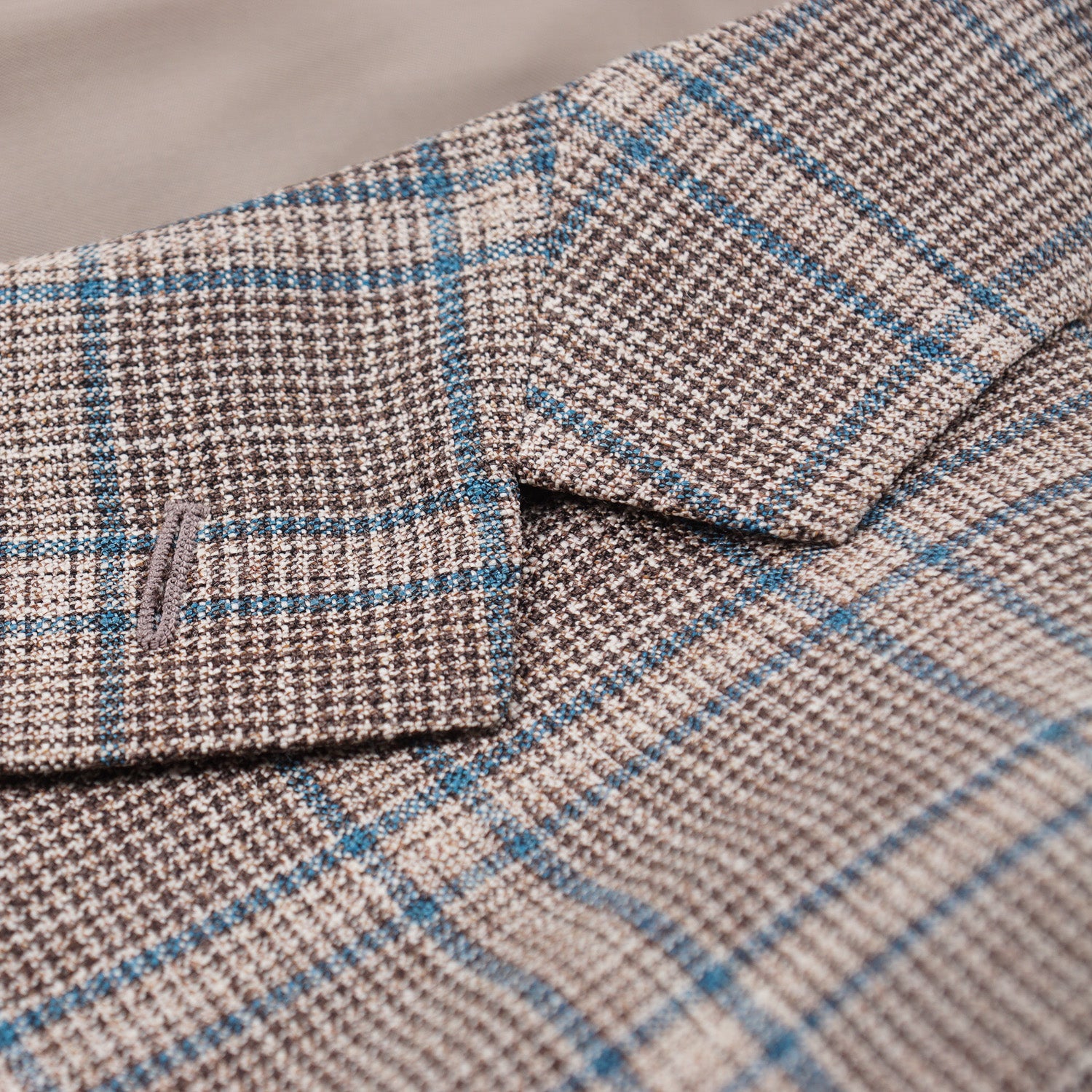 Belvest Slim-Fit Layered Check Wool-Silk Suit - Top Shelf Apparel