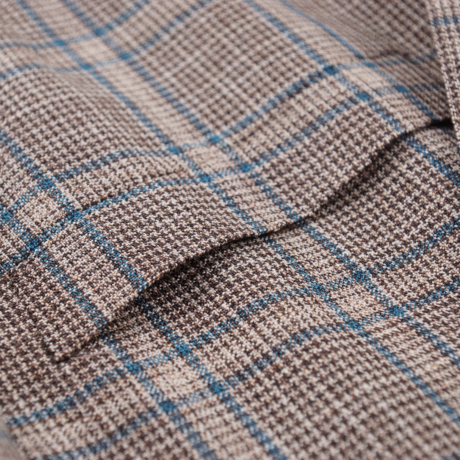 Belvest Slim-Fit Layered Check Wool-Silk Suit - Top Shelf Apparel