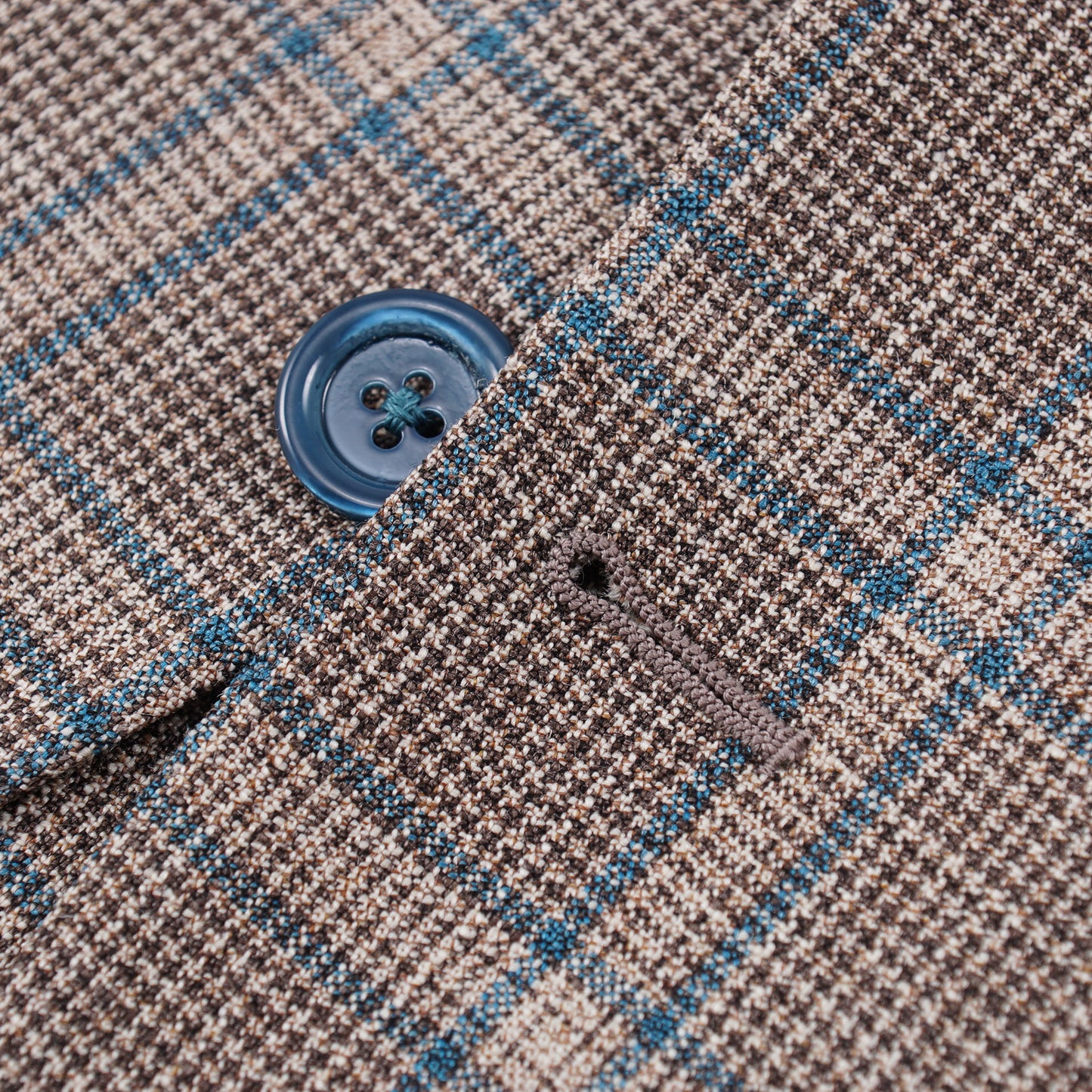 Belvest Slim-Fit Layered Check Wool-Silk Suit - Top Shelf Apparel