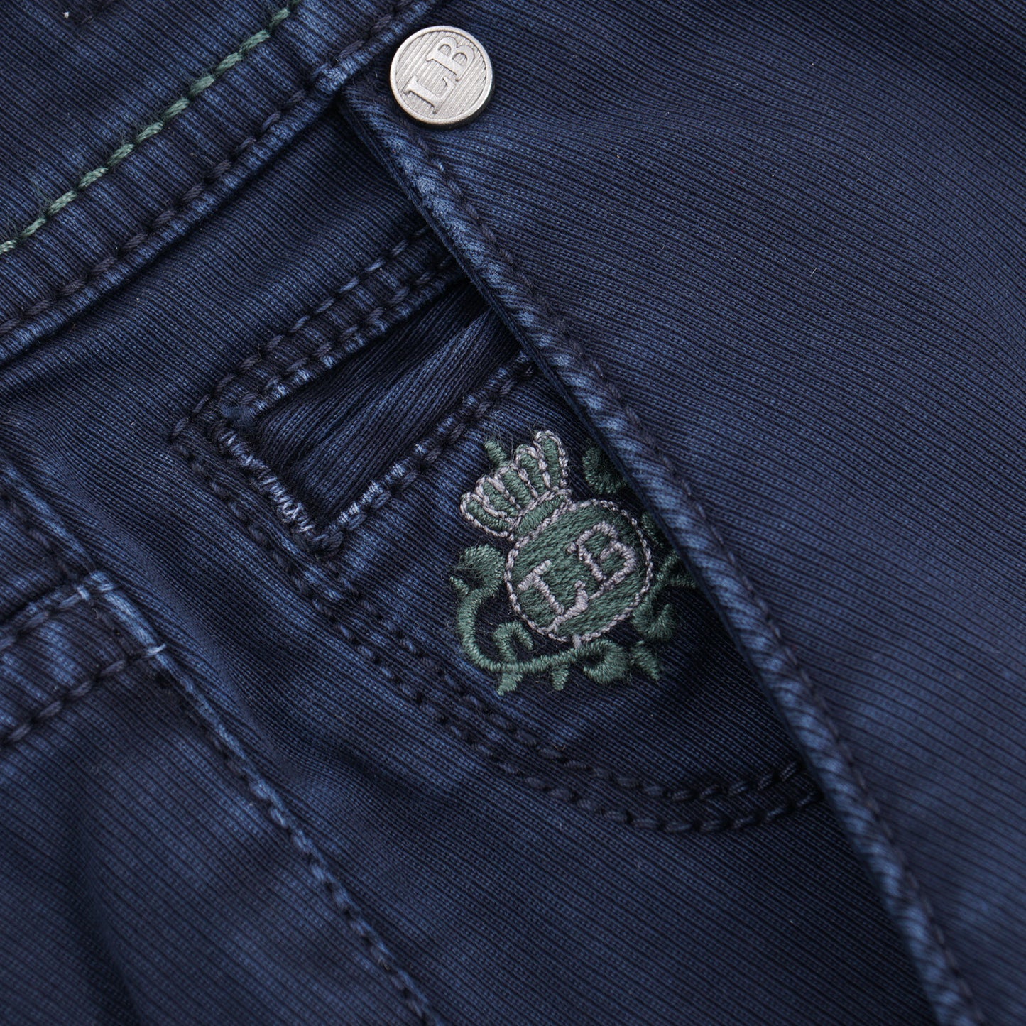 Luigi Borrelli Slim-Fit Cotton Jeans - Top Shelf Apparel