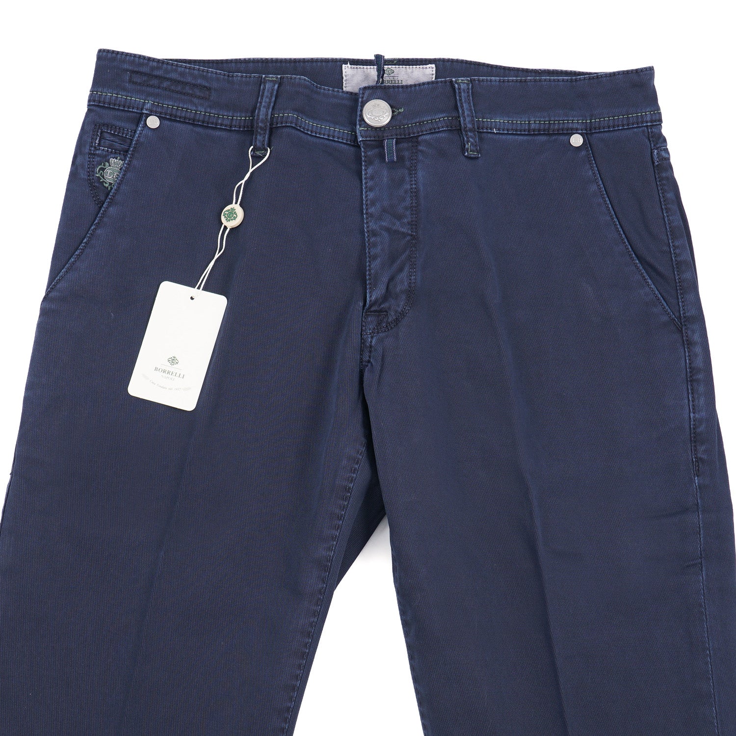 Luigi Borrelli Slim-Fit Cotton Jeans - Top Shelf Apparel