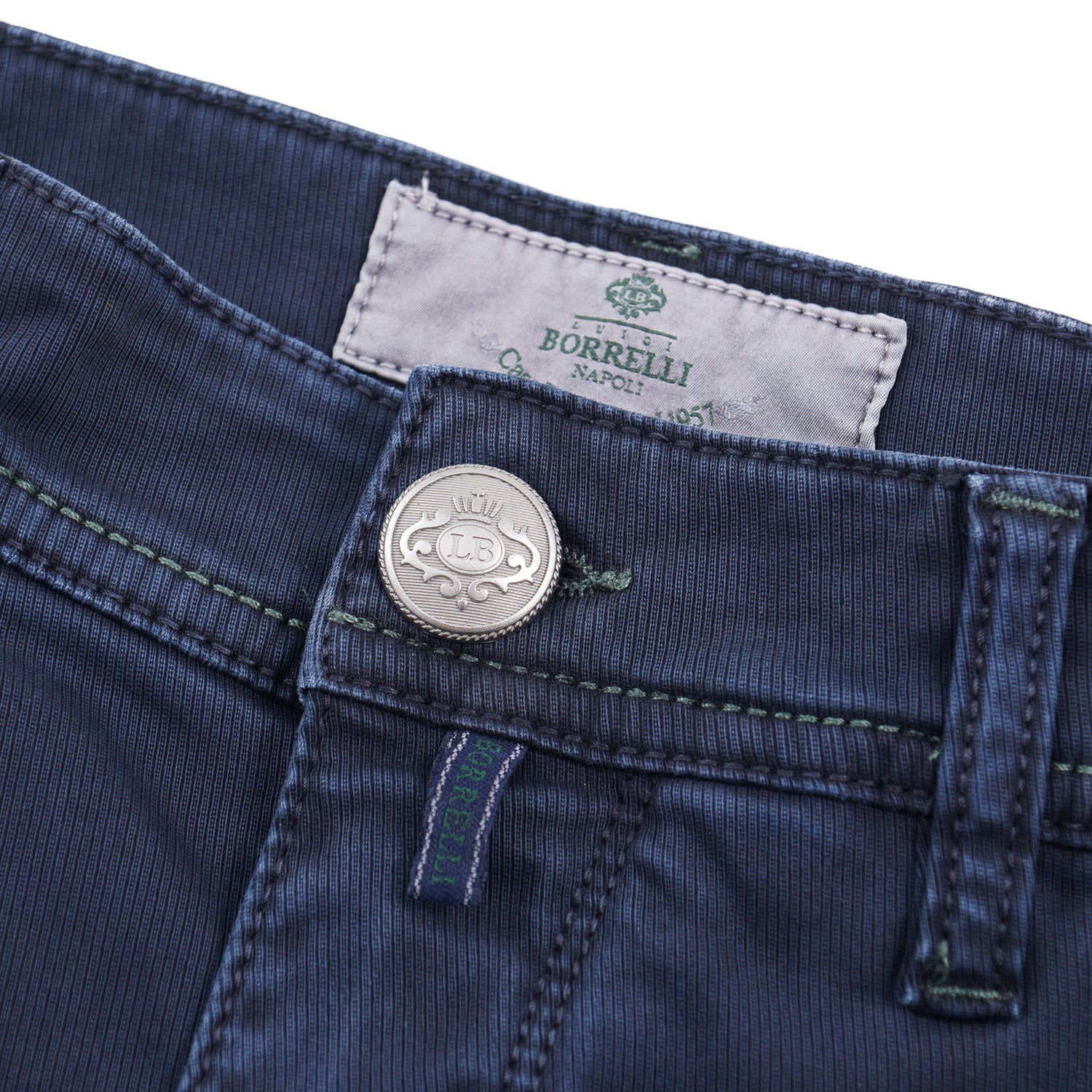 Luigi Borrelli Slim-Fit Cotton Jeans - Top Shelf Apparel