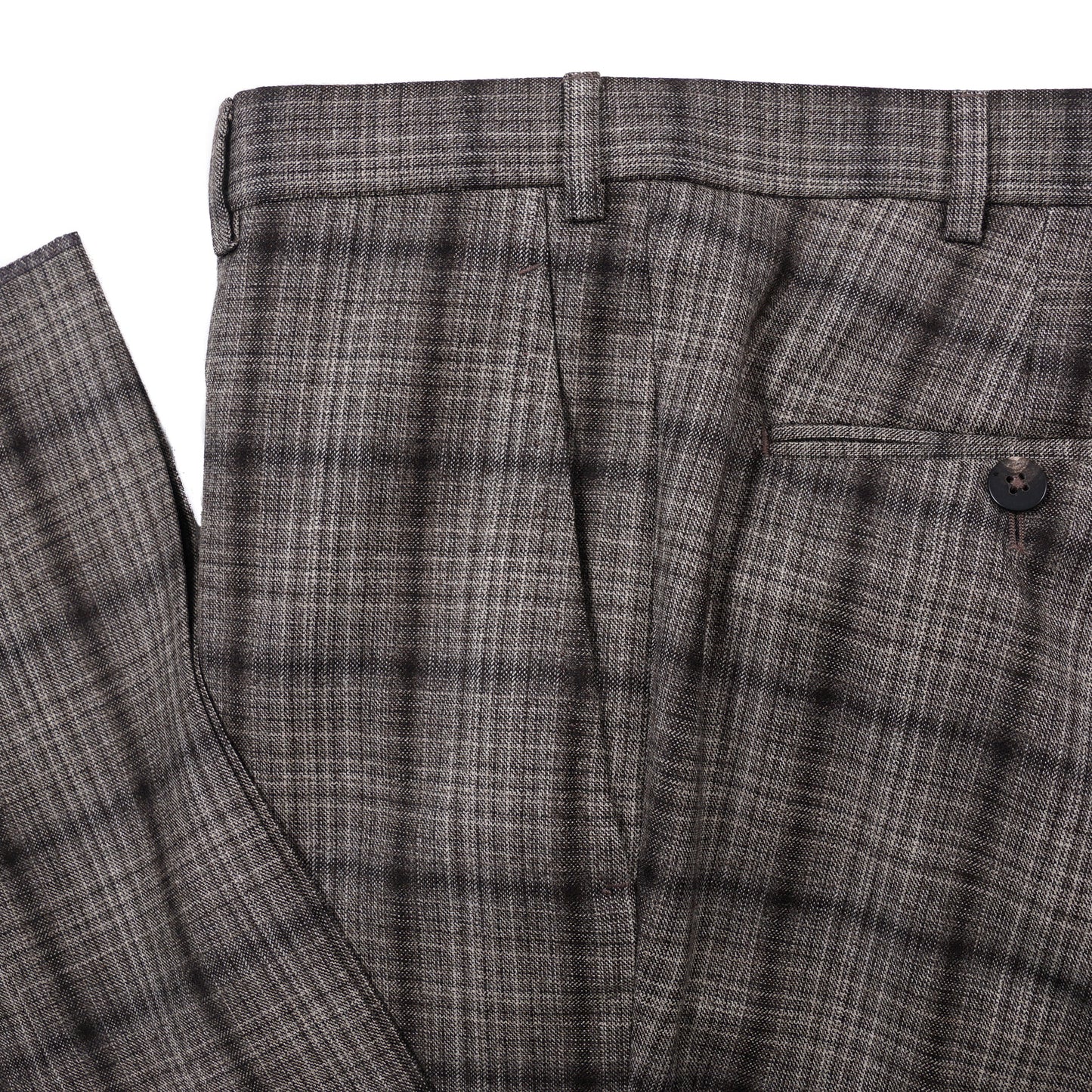 Isaia Slim-Fit Shadow Check Wool Suit - Top Shelf Apparel