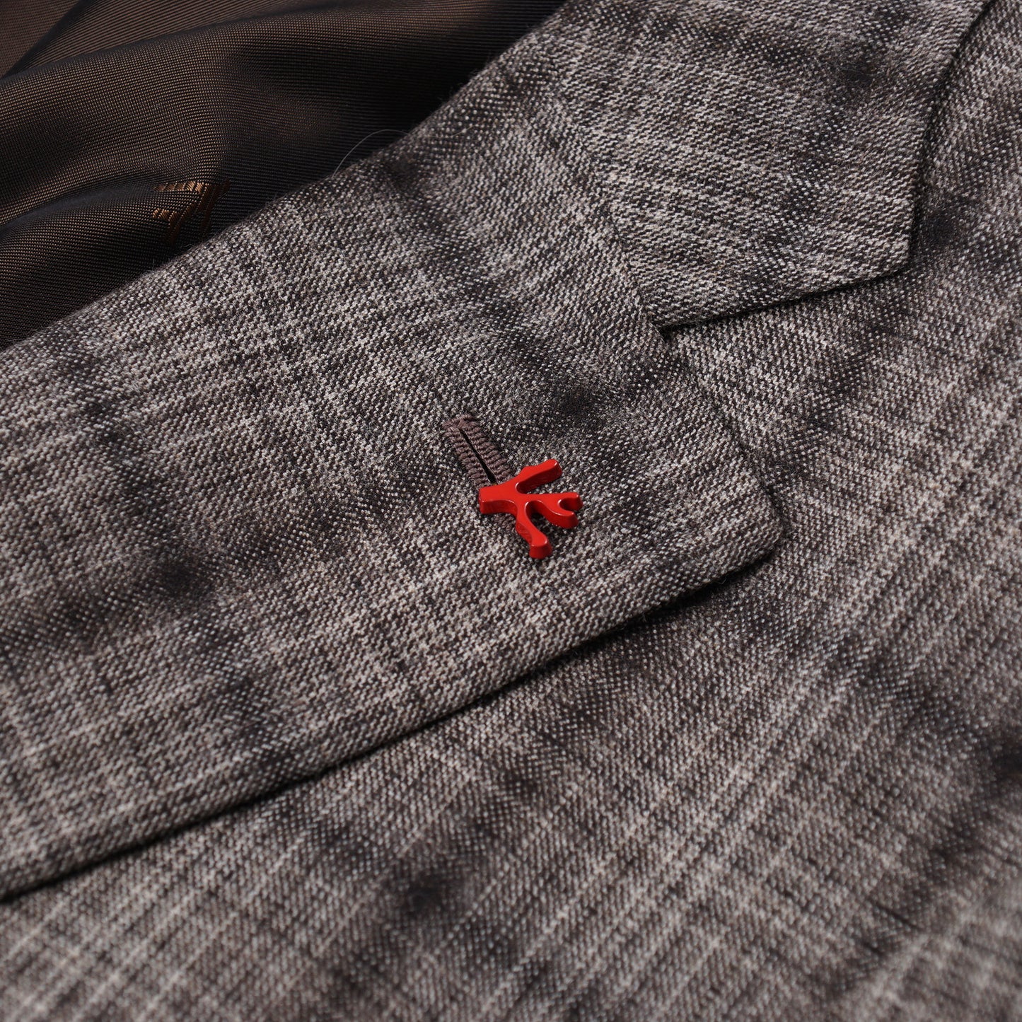 Isaia Slim-Fit Shadow Check Wool Suit - Top Shelf Apparel