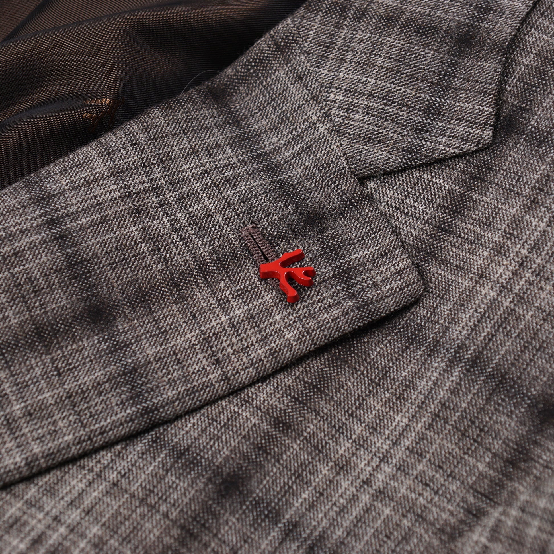 Isaia Slim-Fit Shadow Check Wool Suit - Top Shelf Apparel