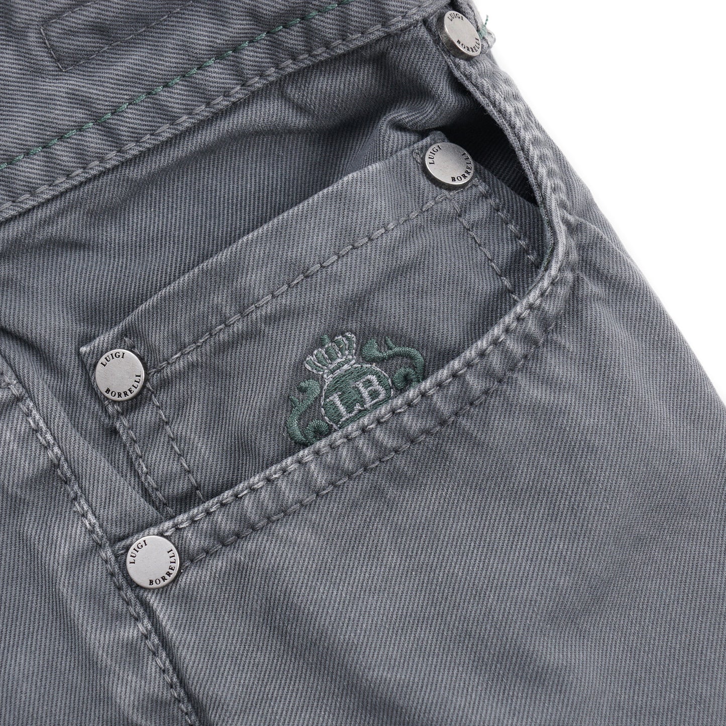 Luigi Borrelli Slim-Fit Denim Jeans - Top Shelf Apparel