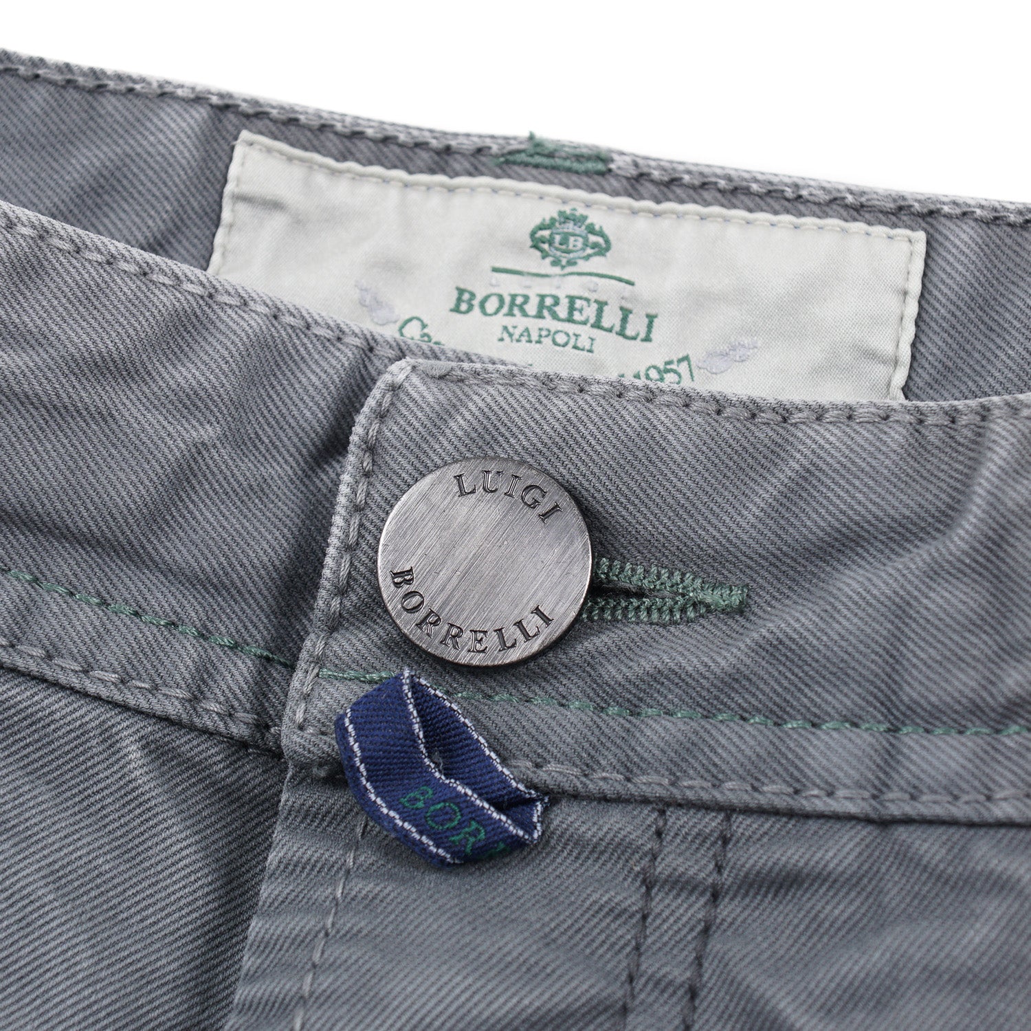 Luigi Borrelli Slim-Fit Denim Jeans - Top Shelf Apparel