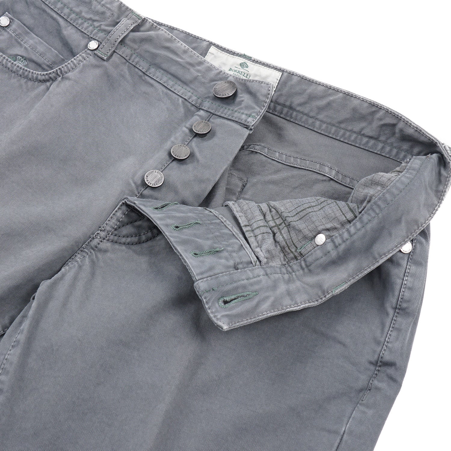 Luigi Borrelli Slim-Fit Denim Jeans - Top Shelf Apparel