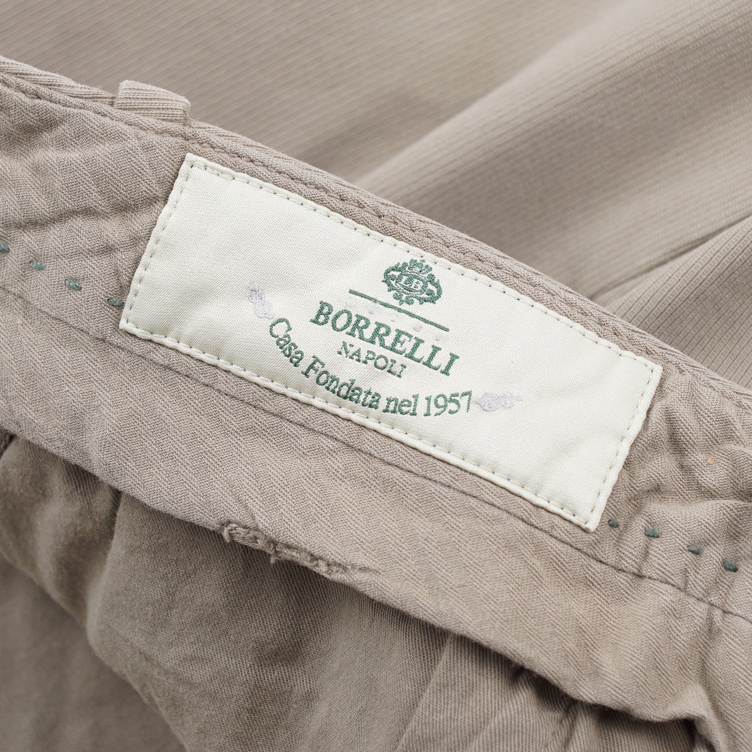 Luigi Borrelli Slim-Fit Cotton Pants - Top Shelf Apparel