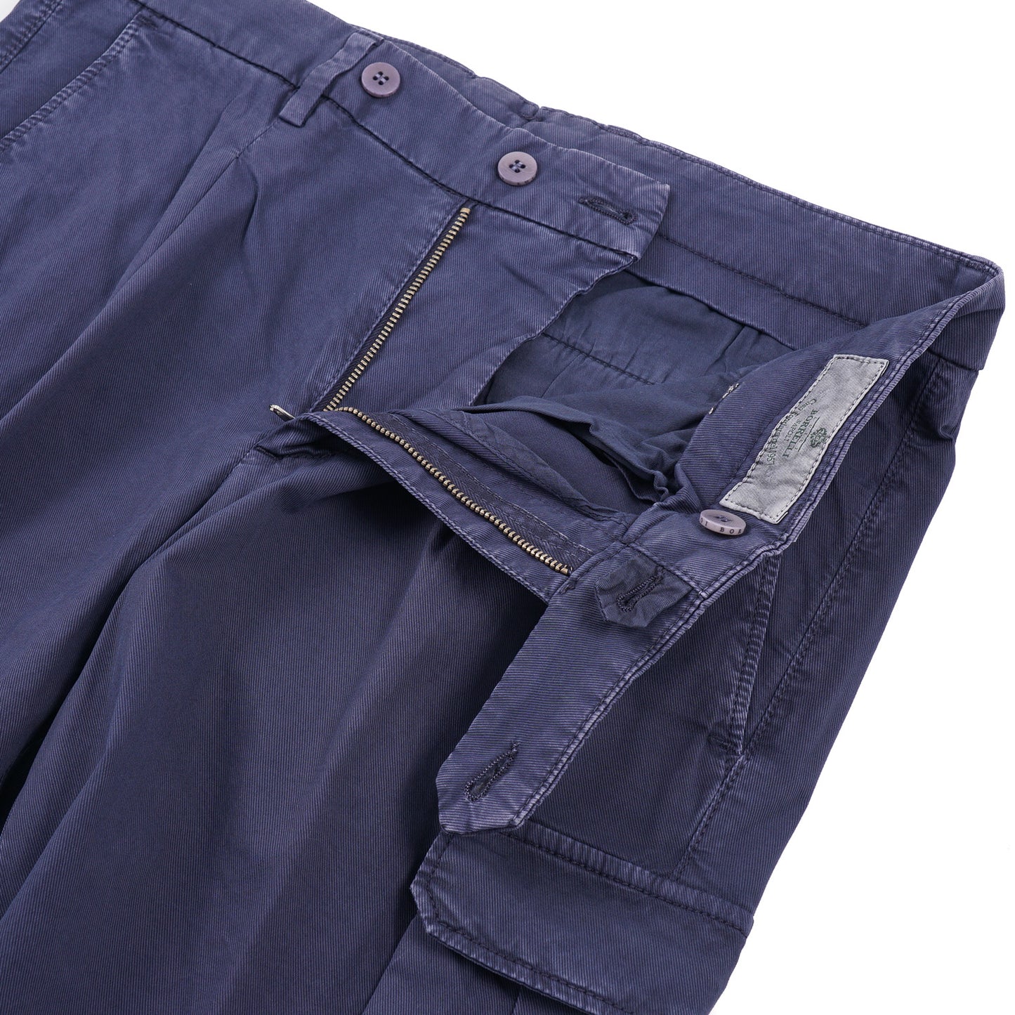 Luigi Borrelli Cotton Pants with Cargo Pockets - Top Shelf Apparel