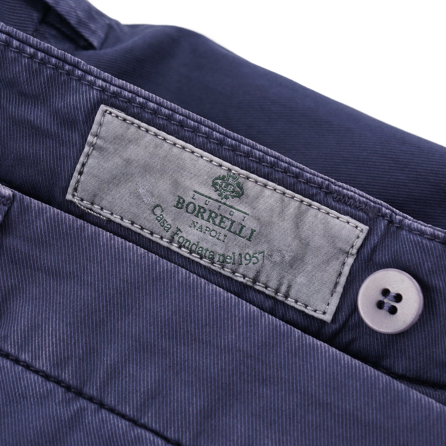 Luigi Borrelli Cotton Pants with Cargo Pockets - Top Shelf Apparel