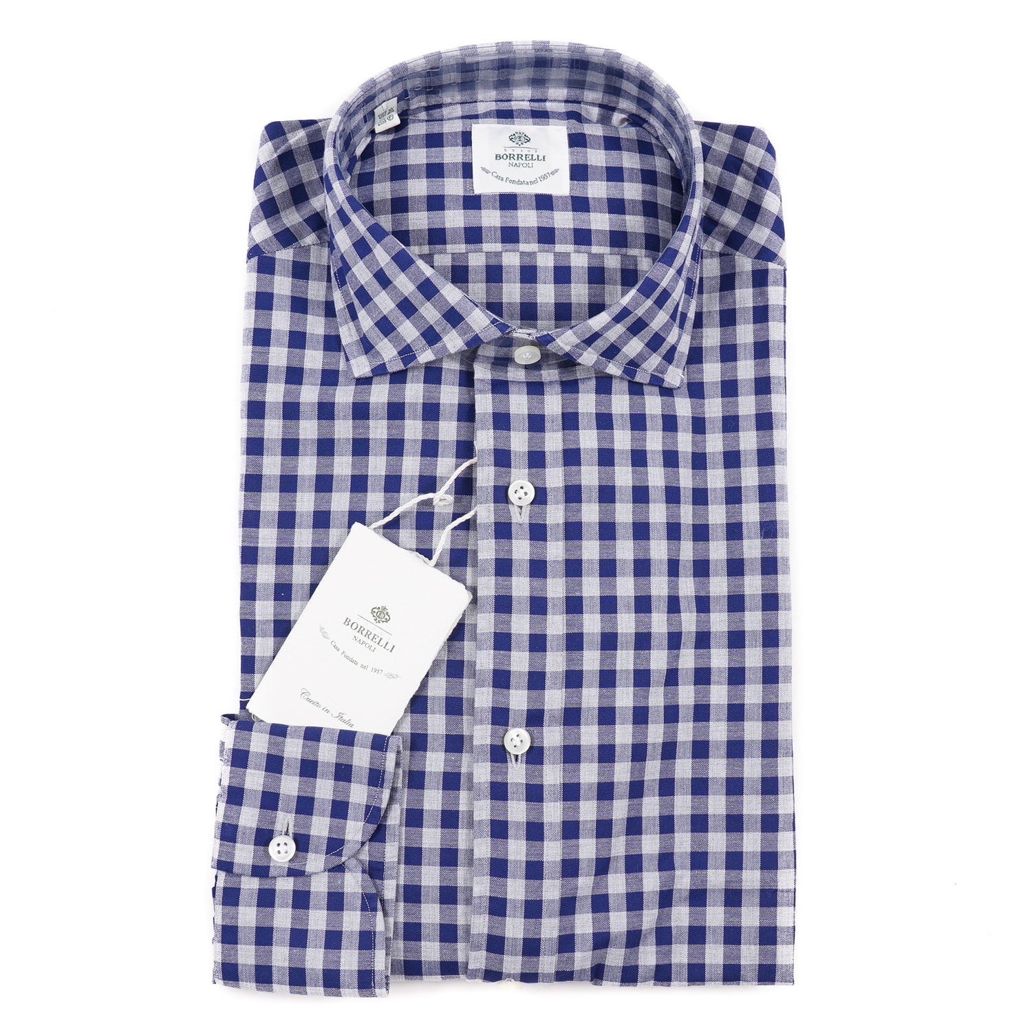 Luigi Borrelli Tailored-Fit Cotton Shirt - Top Shelf Apparel