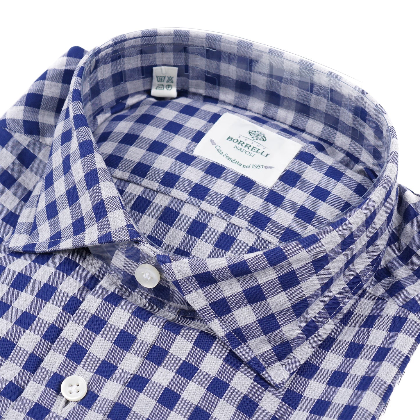 Luigi Borrelli Tailored-Fit Cotton Shirt - Top Shelf Apparel
