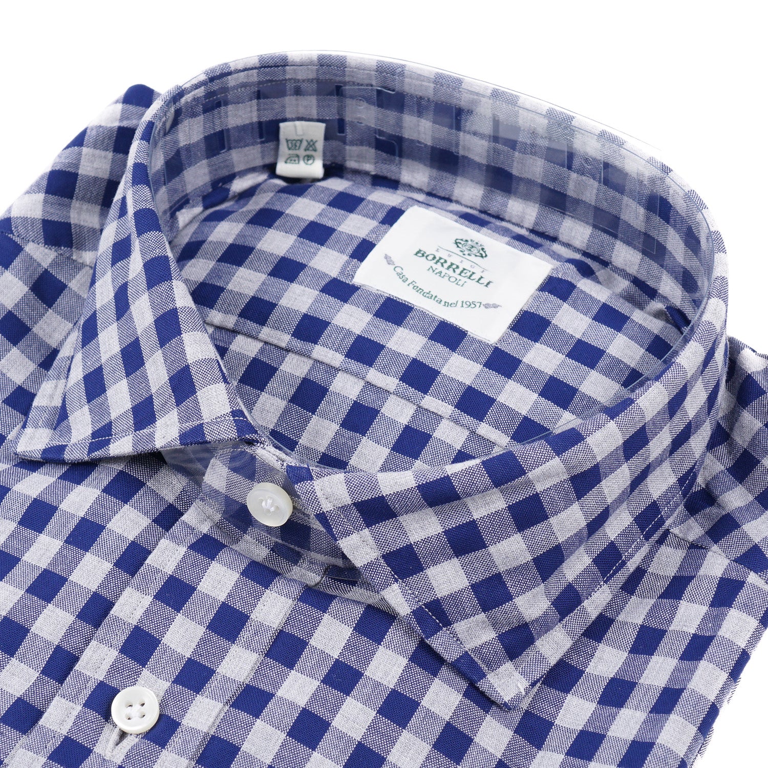 Luigi Borrelli Tailored-Fit Cotton Shirt - Top Shelf Apparel