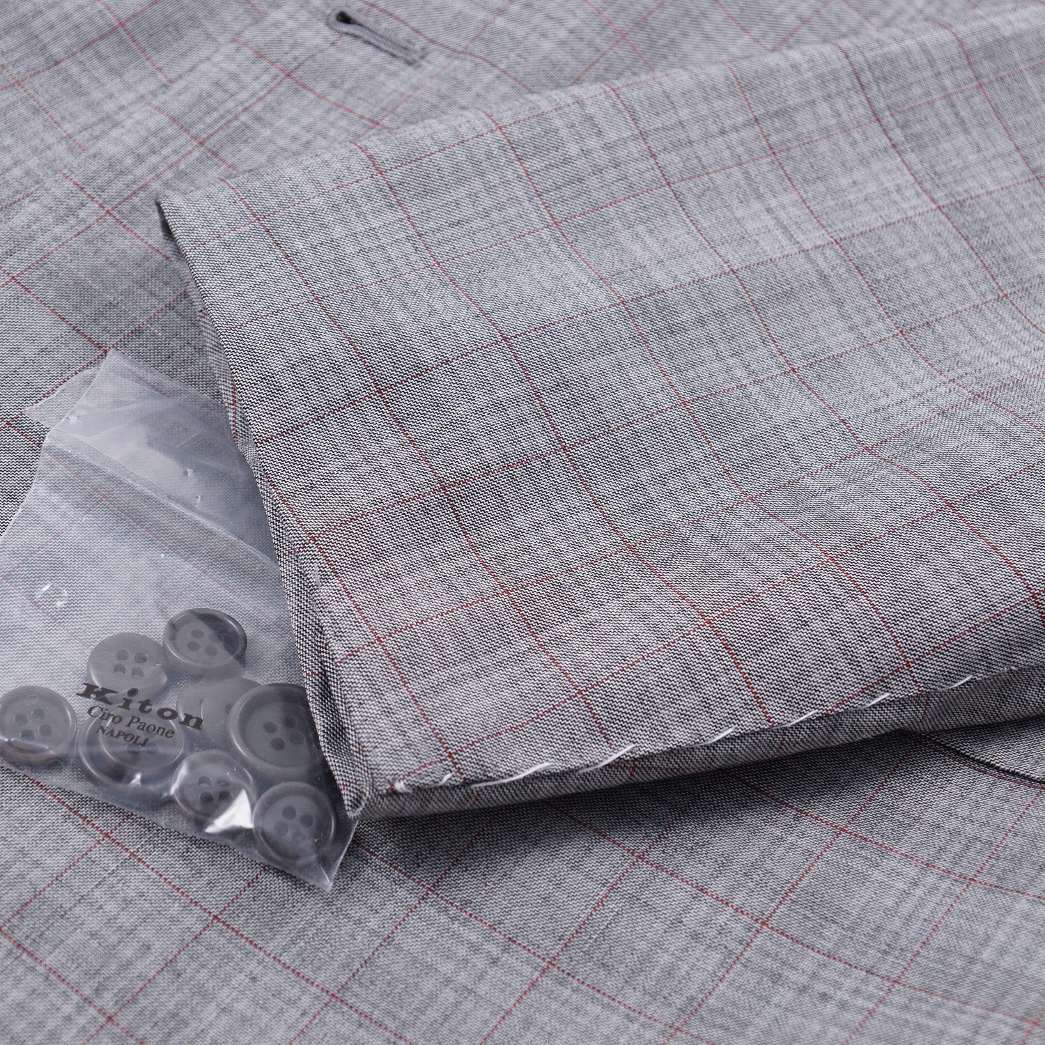 Kiton Super 180s Wool Suit - Top Shelf Apparel