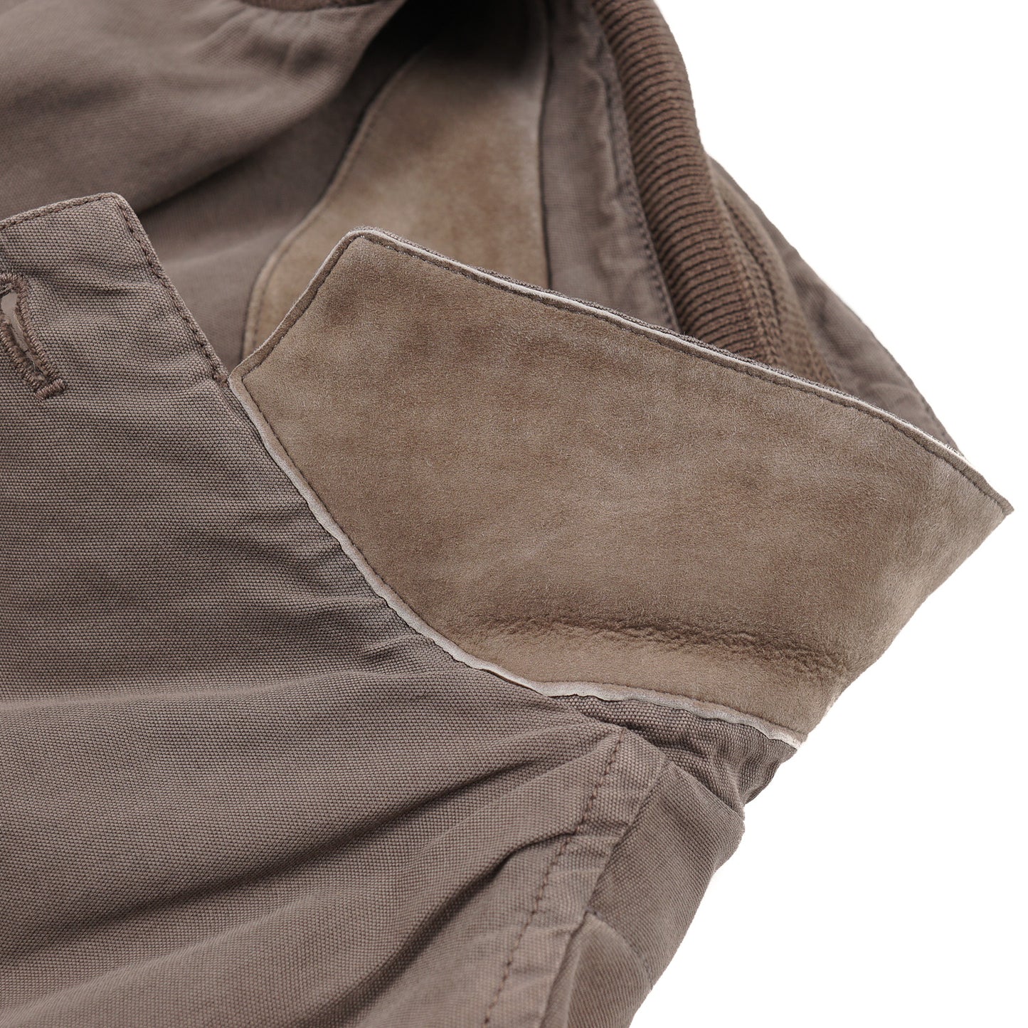 Kiton Field Blazer with Leather Trim - Top Shelf Apparel