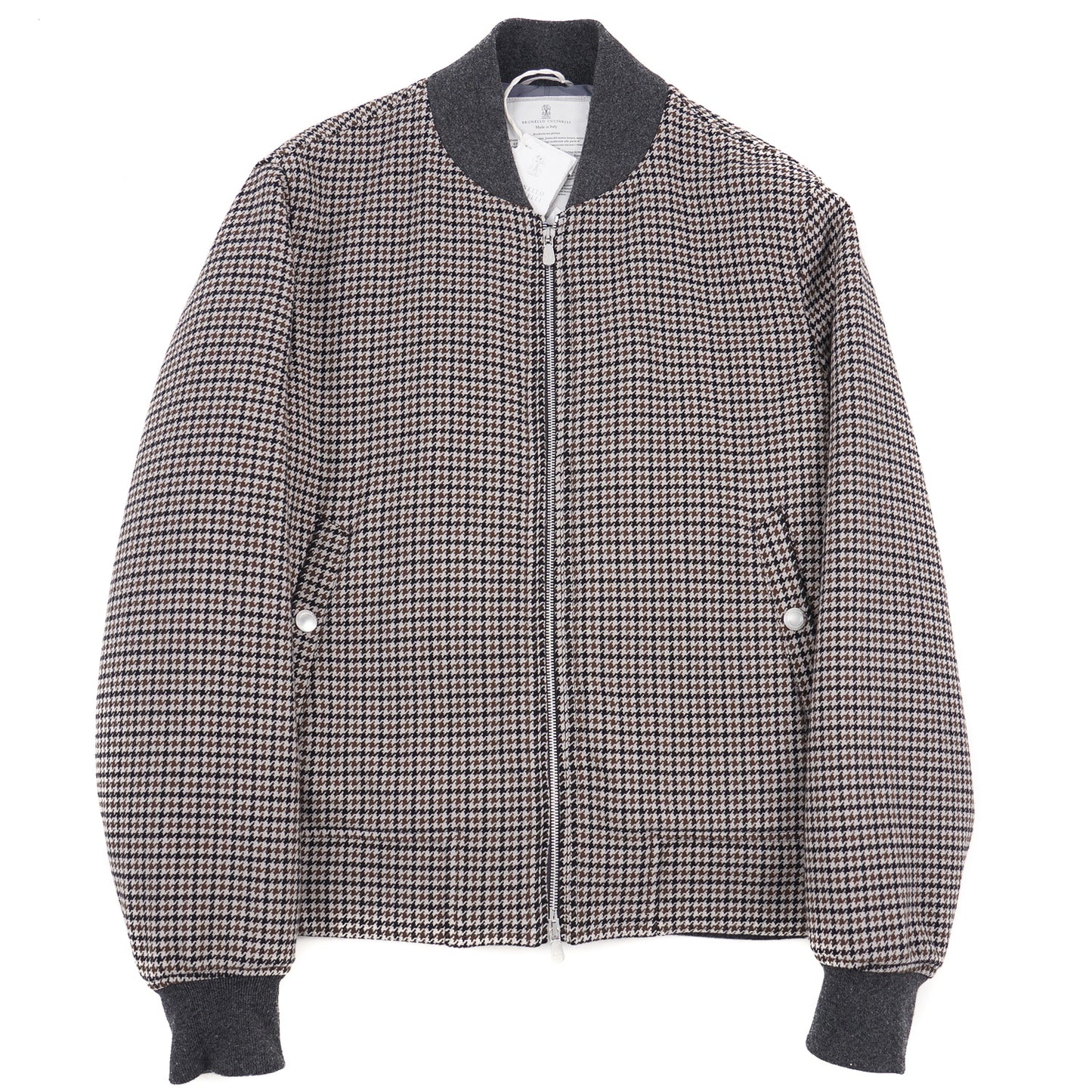 Brunello Cucinelli Wool-Cashmere Bomber Jacket - Top Shelf Apparel