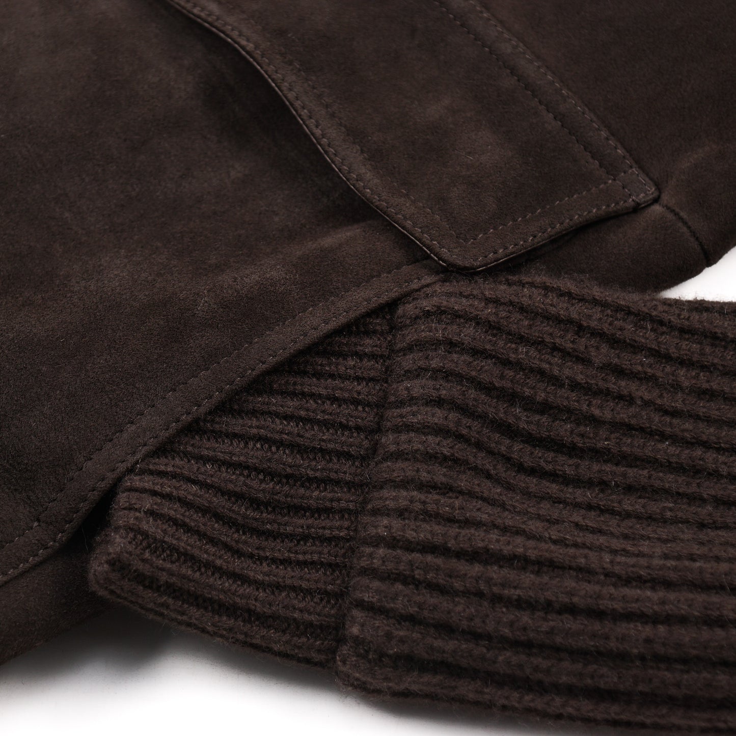 Cesare Attolini Shearling-Lined Suede Jacket - Top Shelf Apparel