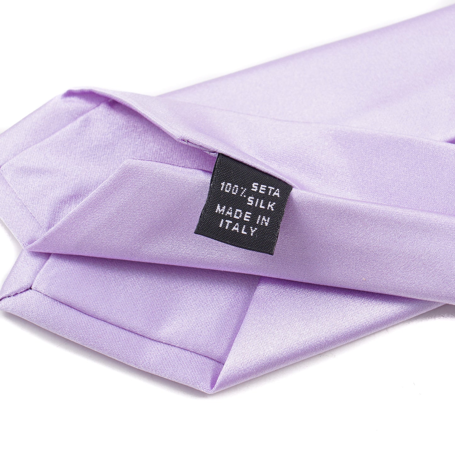 Luigi Borrelli Slim Satin Silk Tie - Top Shelf Apparel