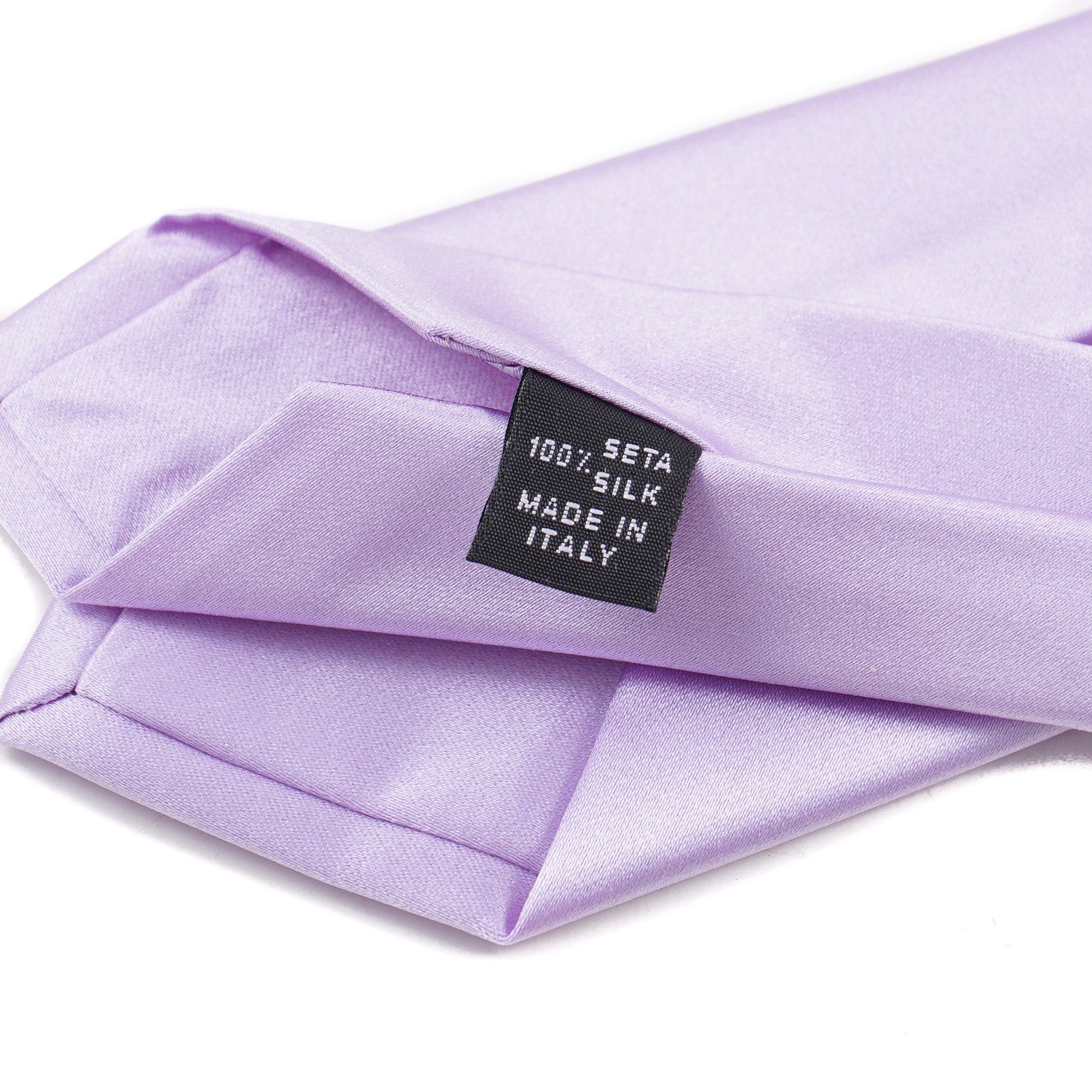 Luigi Borrelli Slim Satin Silk Tie - Top Shelf Apparel