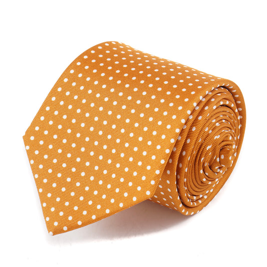 Luigi Borrelli Slim Printed Silk Tie - Top Shelf Apparel