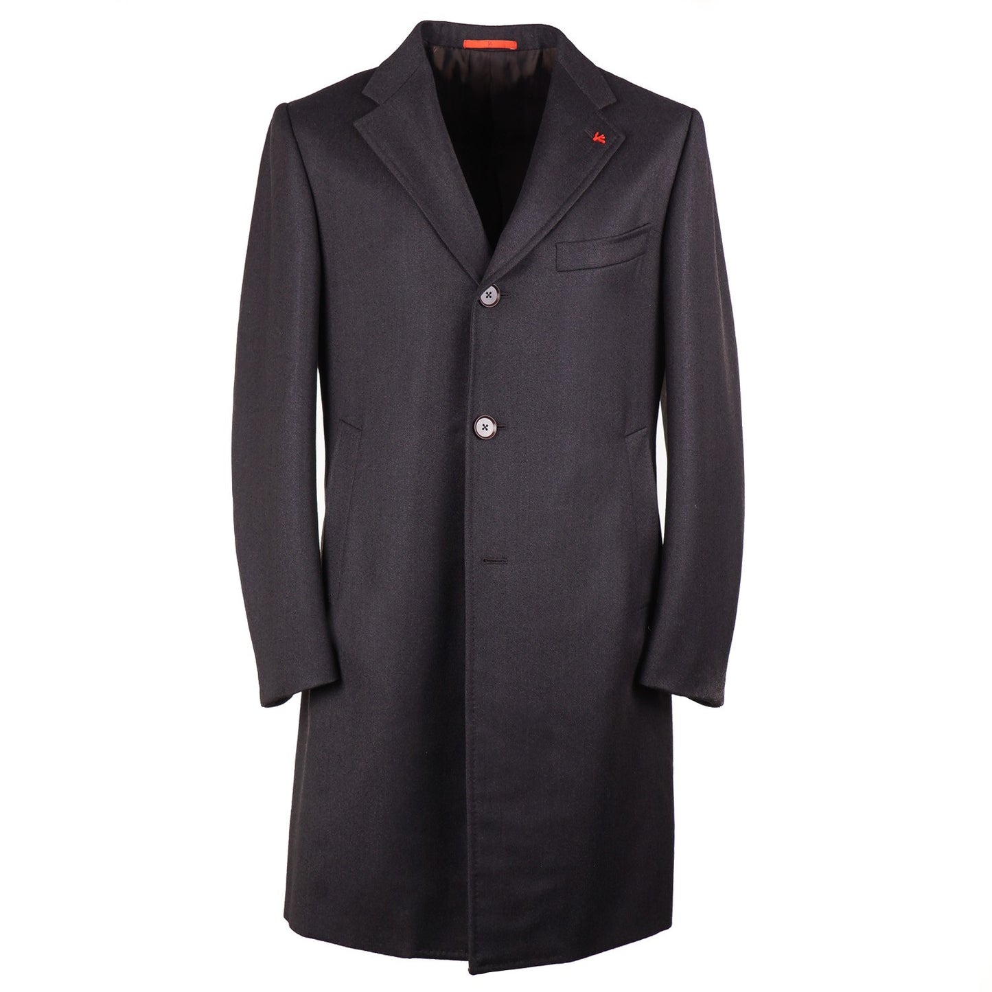 Isaia Wool and Cashmere Overcoat - Top Shelf Apparel