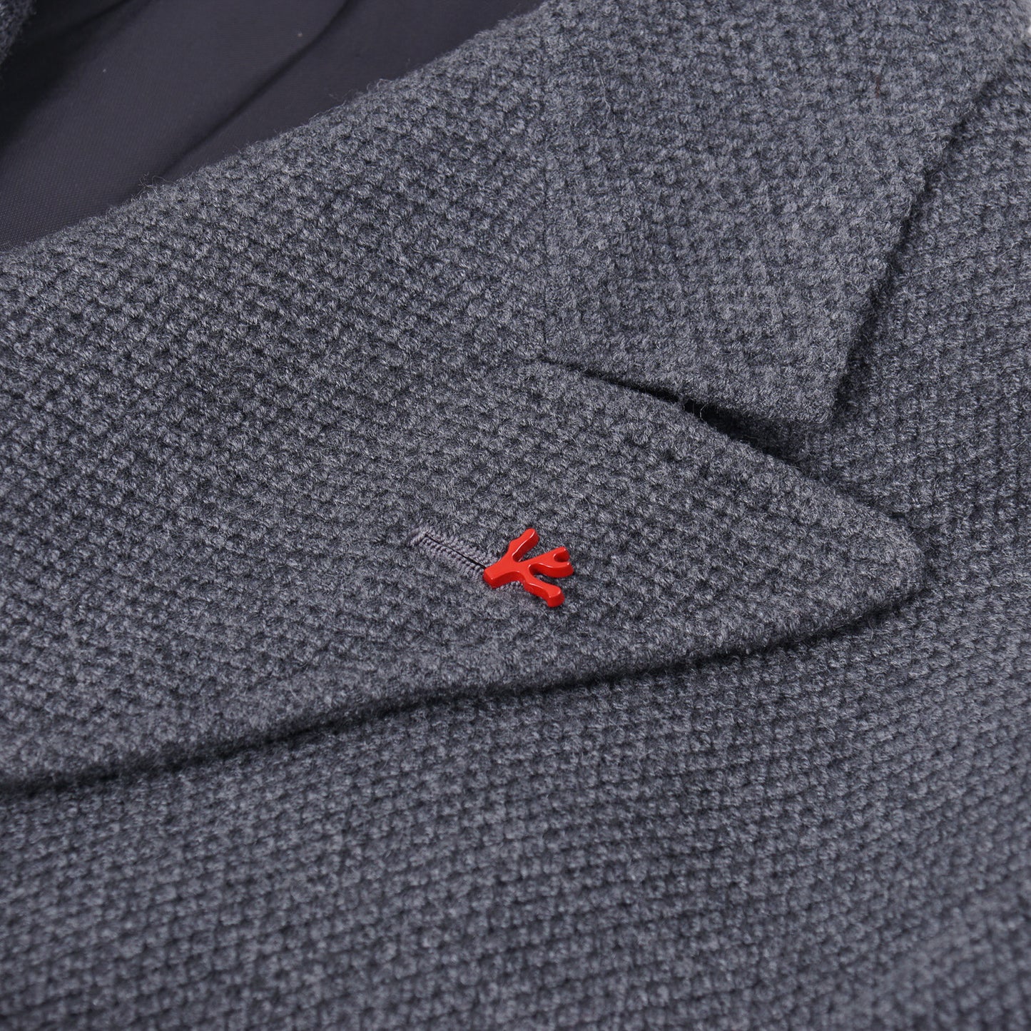 Isaia Patterned Wool Overcoat - Top Shelf Apparel