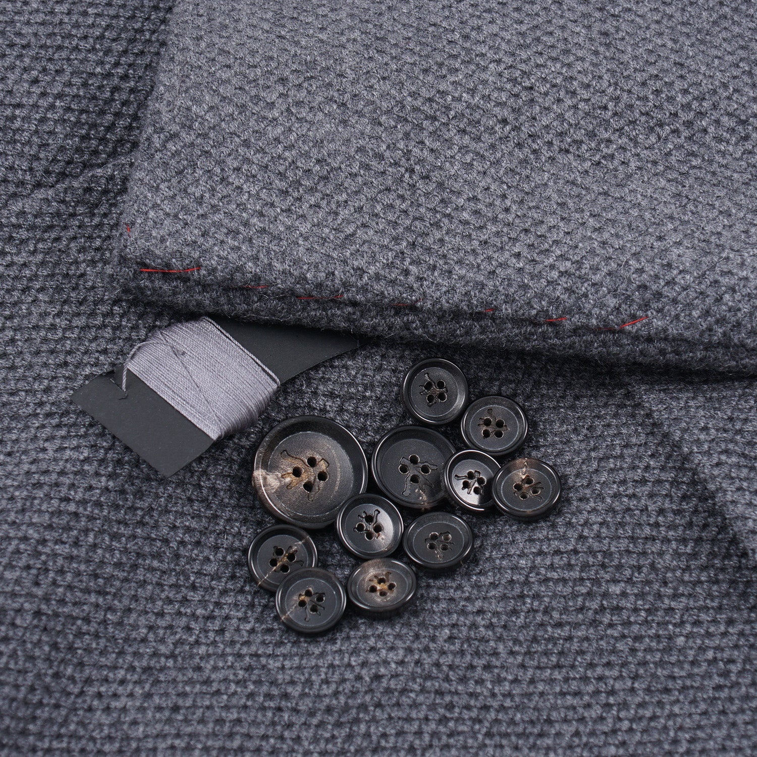 Isaia Patterned Wool Overcoat - Top Shelf Apparel