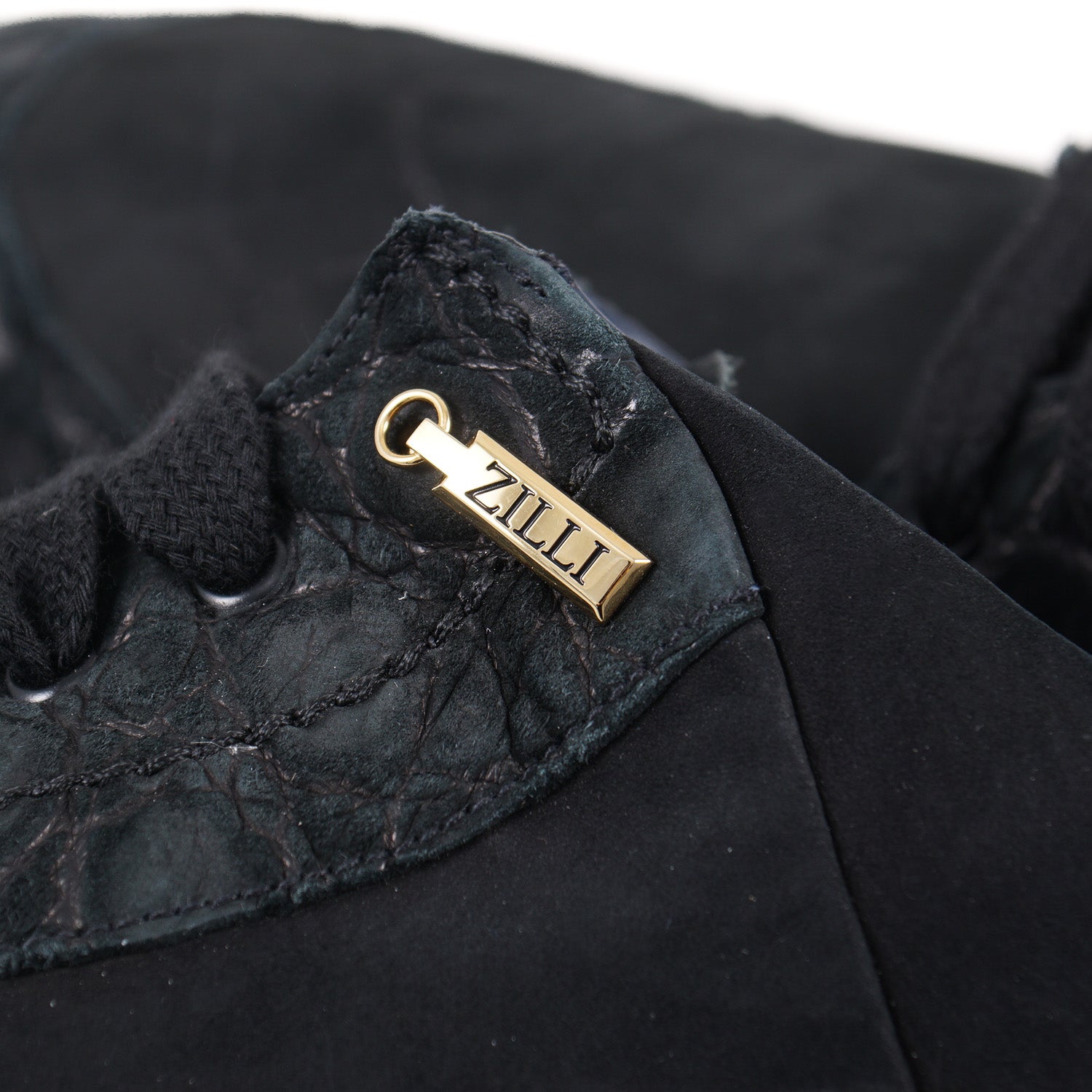 Zilli Crocodile and Nubuck Calf Ankle Boots - Top Shelf Apparel
