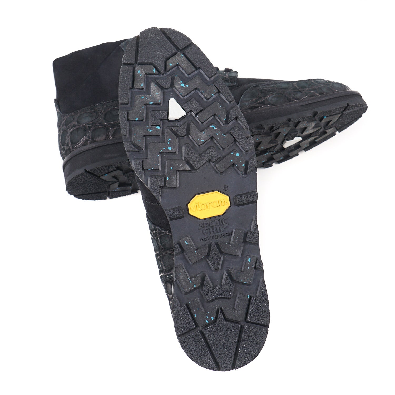 Zilli Crocodile and Nubuck Calf Ankle Boots - Top Shelf Apparel