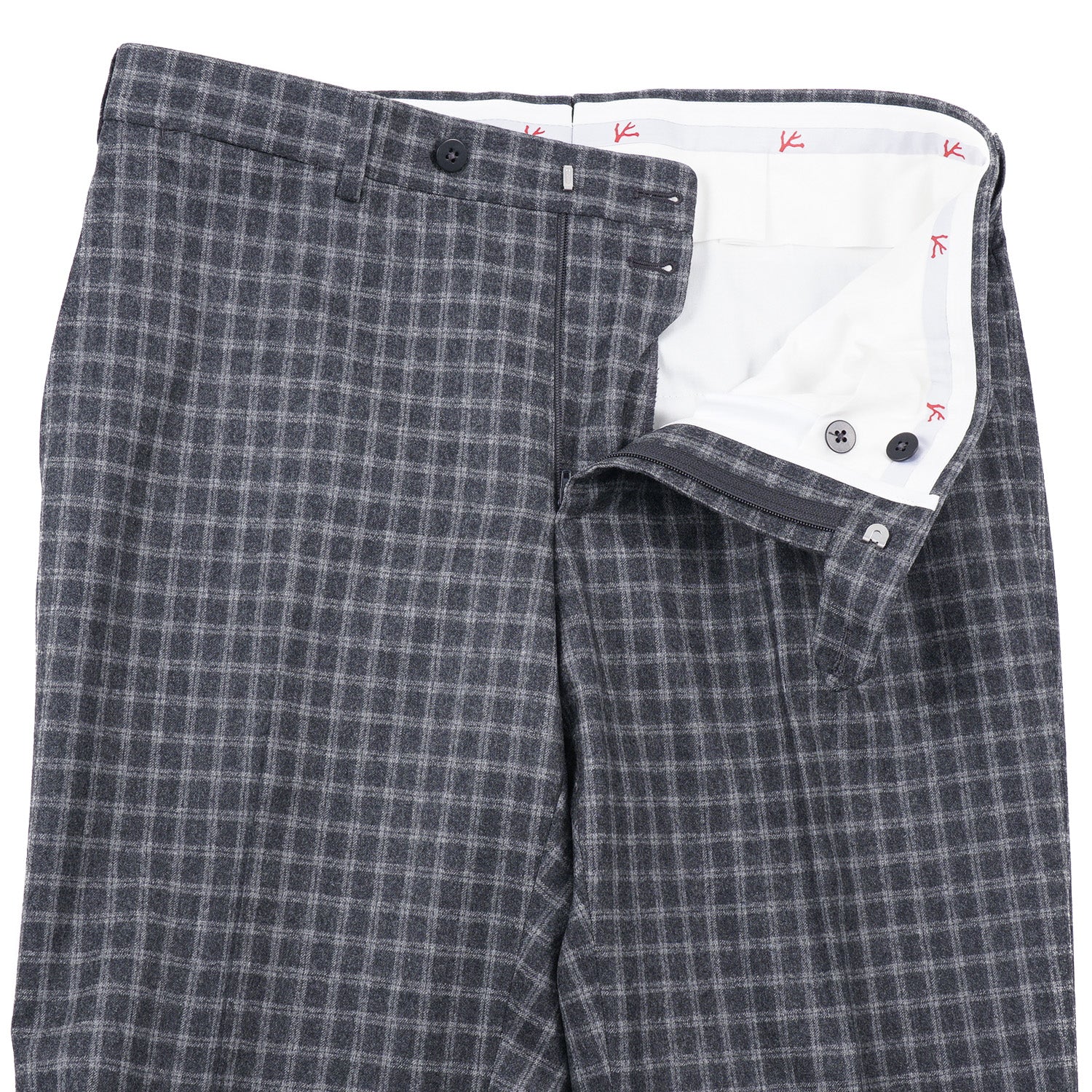 Isaia Slim-Fit Soft Flannel Wool Suit - Top Shelf Apparel